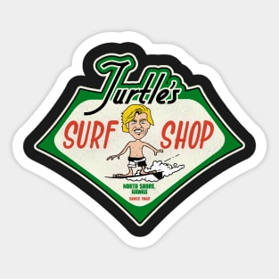 Turtle's Surf Shop - North Shore Sticker